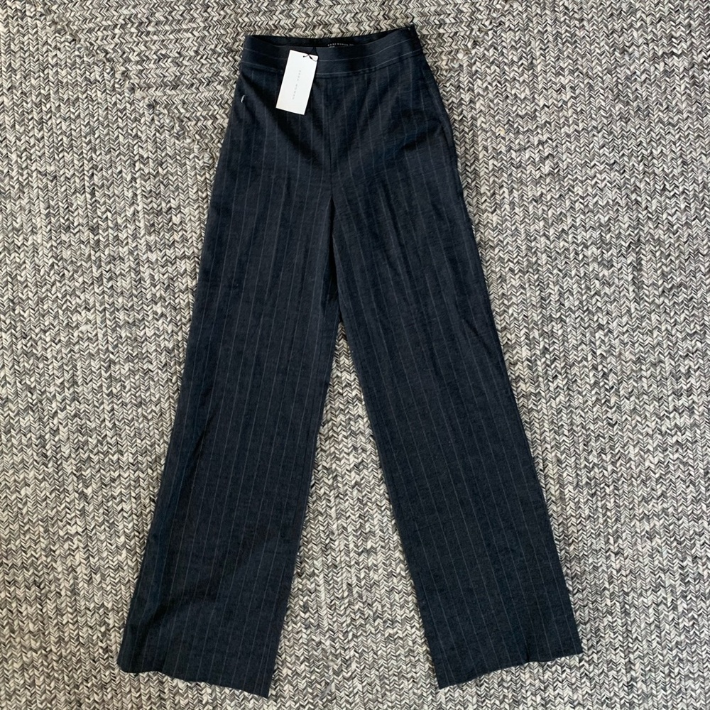 Gray Pinstripe Dress Pants (NEW WITH TAGS)
